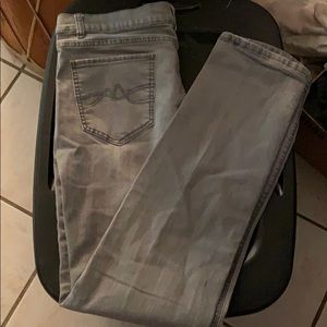 NY&C jeans (sits at lower waist) skinny